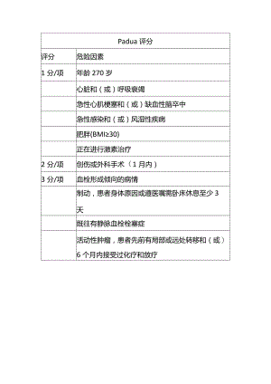 Padua评分.docx