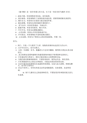 偷书贼好句摘抄.docx