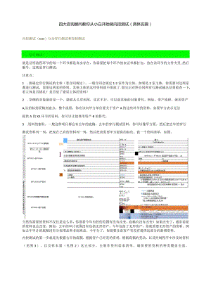 四大咨询顾问教你从小白开始做内控测试（具体实操）.docx