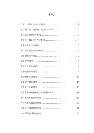 各级安全生产责任制及管理制度.docx
