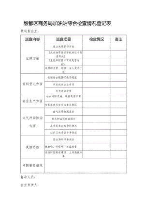 加油站综合检查表.docx