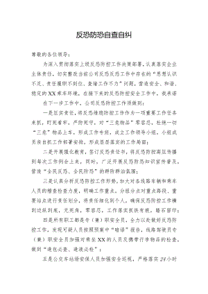反恐防恐自查自纠表态发言稿.docx