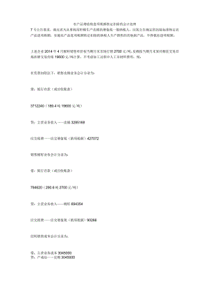 农产品增值税进项税额核定扣除的会计处理.docx