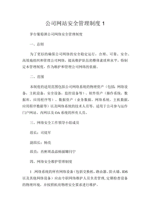 公司网站安全管理制.docx