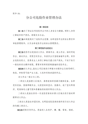 危险作业管理办法.docx
