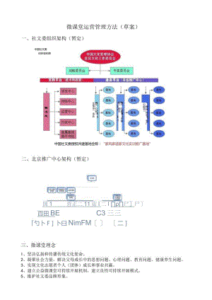 微课堂运营管理办法(草案).docx