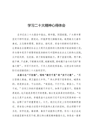 学习二十大精神心得体会.docx