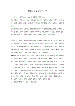 我的好朋友作文700字.docx
