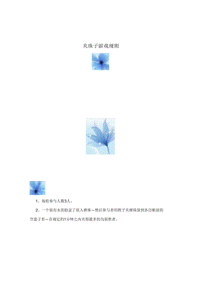 夹珠子游戏规则.docx