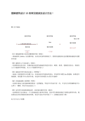 图解建筑设计10类常见错误及设计方法.docx