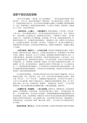 挂职干部交流发言稿.docx