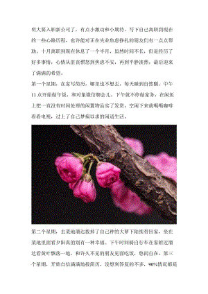 准备好心情迎接新工作.docx