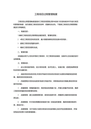 工程项目过程管理制度.docx