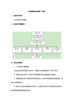 安全管理体系与措施（方案）.docx