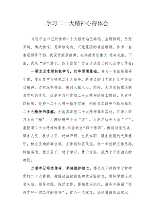 学习二十大精神心得体会.docx