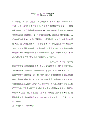 -项目复工方案-.docx