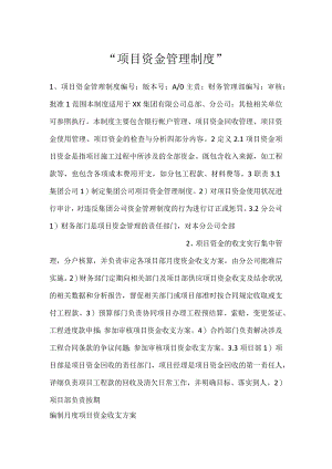 -项目资金管理制度-.docx