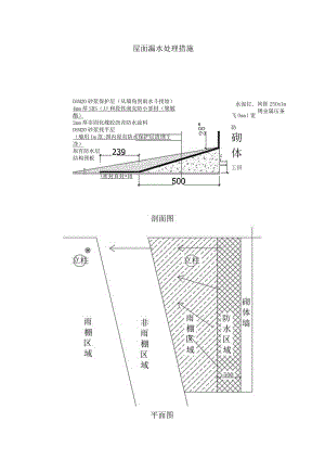 (10309-67)某房建项目屋面漏水处理措施.docx