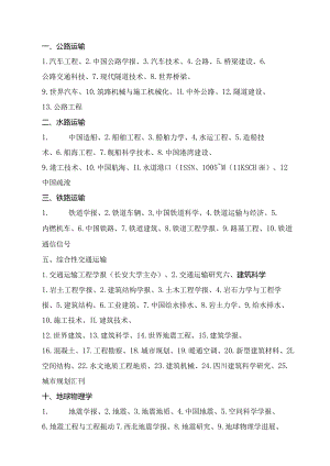 期刊目录.docx