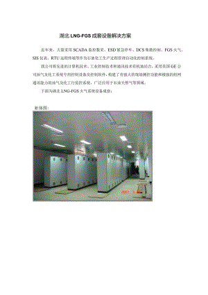 湖北LNG-FGS成套设备解决方案.docx