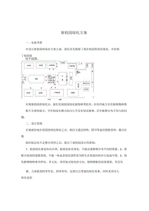 新校园绿化方案.docx
