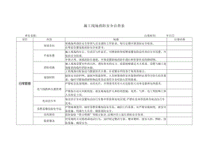消防安全自检表.docx
