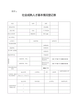 潘永金成熟人才基本情况登记表.docx