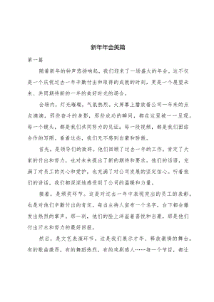 新年年会美篇.docx