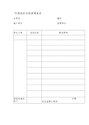 环境保护污染源调查表.docx