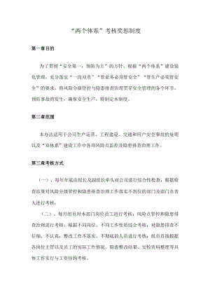 双体系考核奖惩制度.docx
