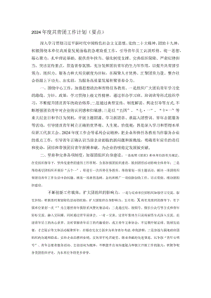 2024年度共青团工作计划.docx