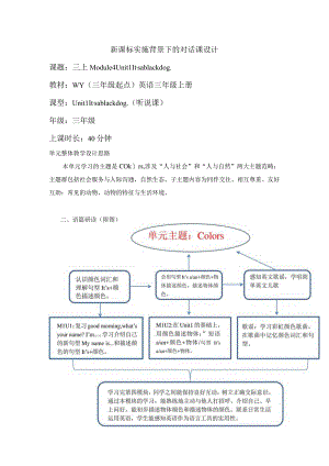 【分课时教学设计】Module4Unit2外研版三起三上.docx