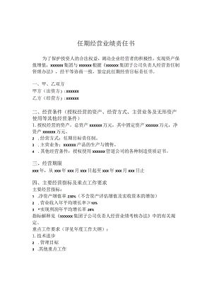 任期经营业绩责任书.docx