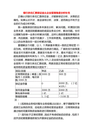 财务银行承兑汇票保证金从企业管理角度分析补充.docx