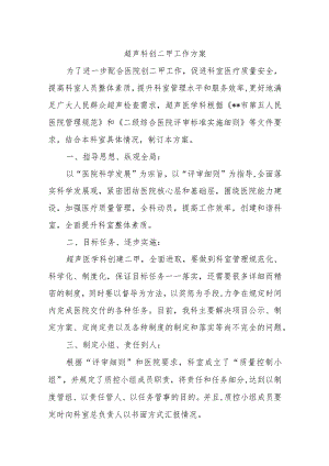 超声科创二甲工作方案.docx