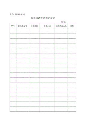 SC-QR-01-43饮水器清洗消毒记录表.docx