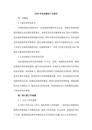 2024年法治建设工作报告.docx