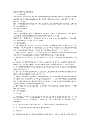 安全生产管理体系及保证措施.docx