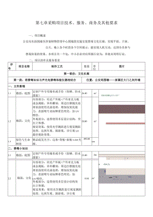 第七章采购项目技术、服务、商务及其他要求.docx