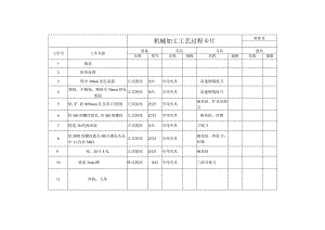 支架零件机械加工工序卡片和工艺过程卡合集.docx