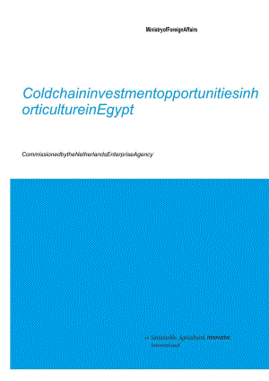 埃及大棚蔬菜冷链投资机遇-英_市场营销策划_重点报告202301202_doc.docx