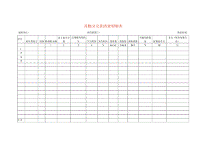 其他应交款清查工作底稿明细表.docx