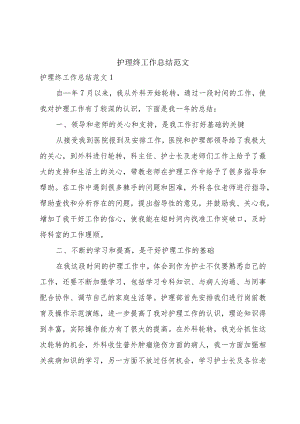 护理终工作总结范文.docx