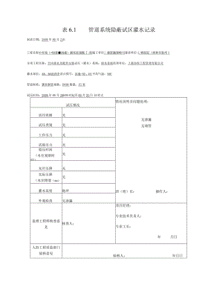 表6.1 管道系统隐蔽试压灌水记录003.docx