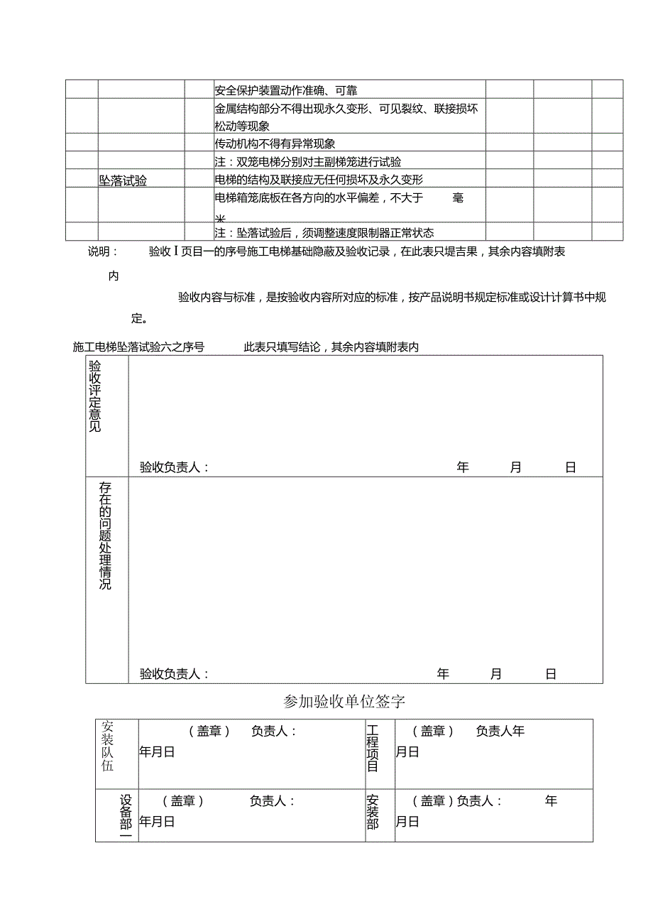 商业综合体建筑工程施工电梯安装验收书.docx_第3页