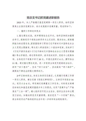 党总支书记抓党建述职报告.docx