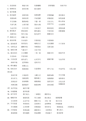 五年级上册成语及解释.docx