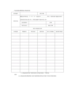 产品质量先期策划小组成员表.docx
