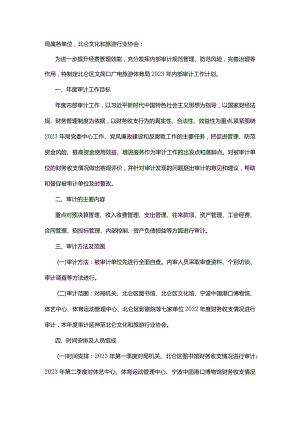 局2023年内部审计工作计划.docx