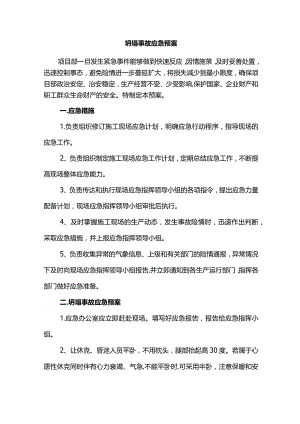 坍塌事故应急预案.docx